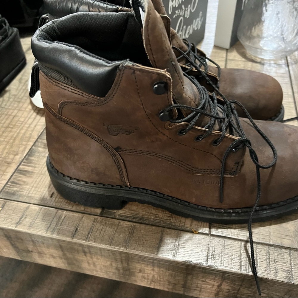 Redwing Steel Toe Lace Up